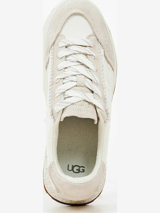 Damen Flatforms Sneakers Weiß