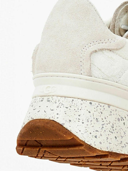 Damen Flatforms Sneakers Weiß