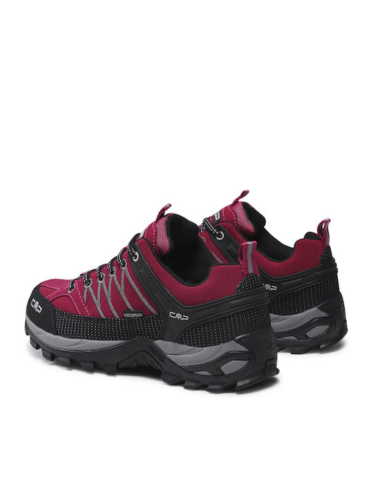 CMP Rigel Low Trekking WP Γυναικεία Ορειβατικά Παπούτσια Ροζ