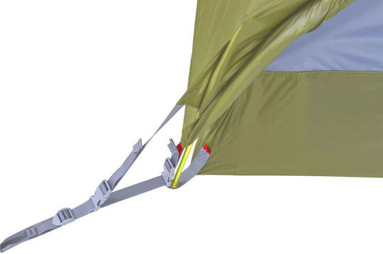 Marmot Vapor 3P Green Camping Tents Igloo Mountaineering Green with Double Cloth 4 Seasons for 3 People Waterproof 3000mm 229x186x117cm