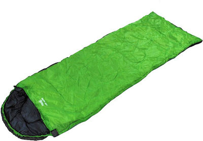 Panda Bike Hood 180 Sleeping Bag Single 2 Season LIght Green