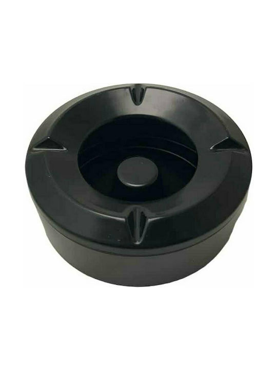 GTSA Wooden Windproof Ashtray Black