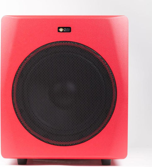 Monkey Banana Gibbon 10 Αυτοενισχυόμενο Subwoofer με Ηχείο 10" 300W Κόκκινο