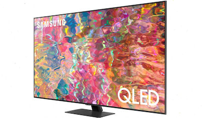Samsung Smart Τηλεόραση 50" 4K UHD QLED QE50Q80B HDR (2022)