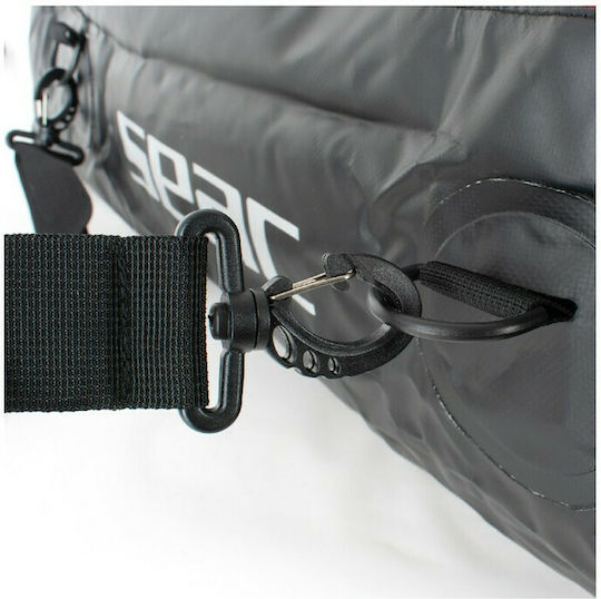 Seac U Boot Wasserdichte Tasche Umhängetasche mit einer Kapazität von 130 Litern Schwarz