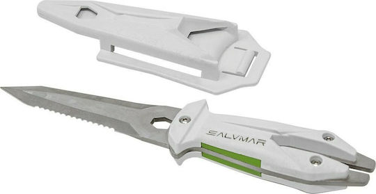Salvimar Goemon Diving Knife Μαχαίρι Κατάδυσης Πράσινο με Λεπίδα 9,5εκ.