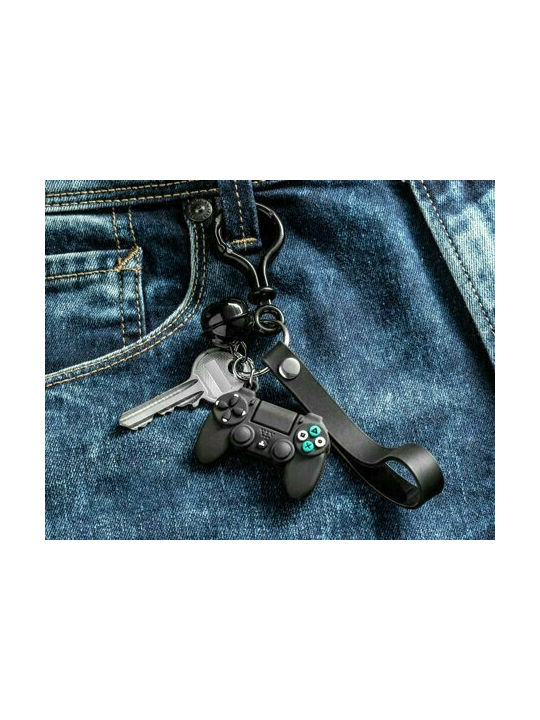 Gadget Master Schlüsselanhänger Gamer Joystick Bell Schwarz