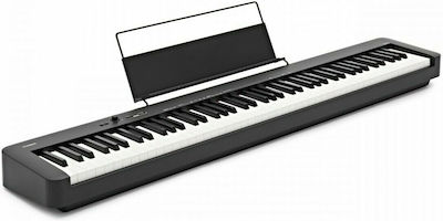 Casio Ηλεκτρικό Stage Πιάνο CDP-S110 Stand Set με 88 Βαρυκεντρισμένα Πλήκτρα και Σύνδεση με Ακουστικά και Υπολογιστή Black