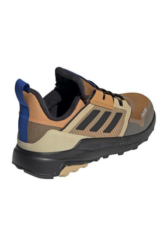 adidas Terrex Trailmaker Cold.Rdy Men's Hiking Shoes Mesa Core Black Beige Tone