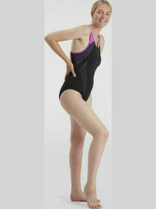 Plastisol Laneback Black/Neon Orchid