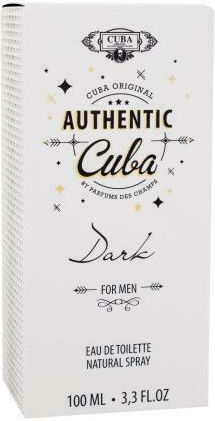 Cuba Authentic Dark Eau de Toilette 100ml