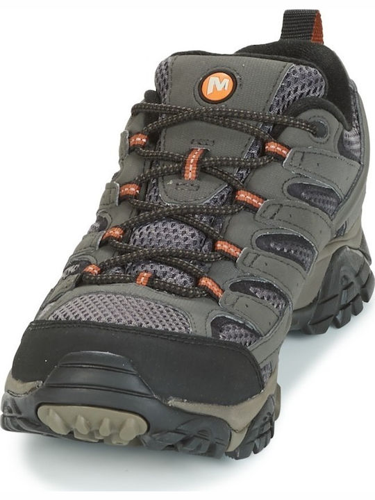 Merrell Moab 2 GTX Ανδρικά Ορειβατικά Παπούτσια Αδιάβροχα με Μεμβράνη Gore-Tex Γκρι