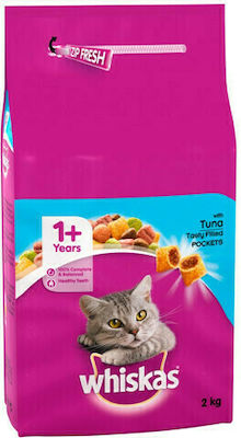 Whiskas Dental Protection Plus Adult Суха храна за възрастни котки с Риба тон 2кг