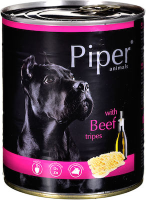 Dolina Noteci Piper Umedă pentru Câini Câine cu Carne de vită în Conservă 1 x 800gr.