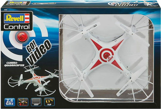 Revell Quadcopter Go Dron Mini 2.4 GHz cu Cameră 480p și Telecomandă