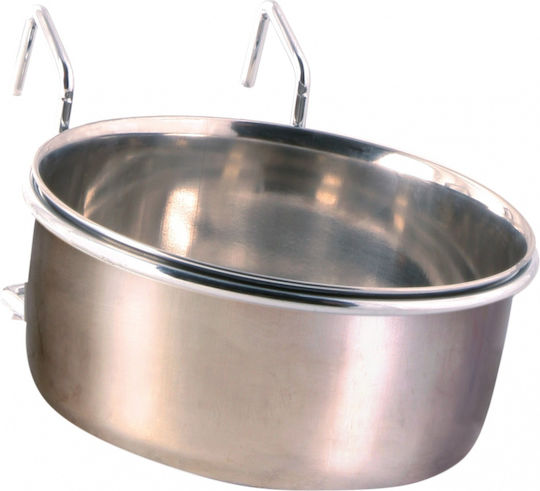 Trixie Alimentator De Apă / Alimentator Pentru Păsări Bol Metalic 600ml
