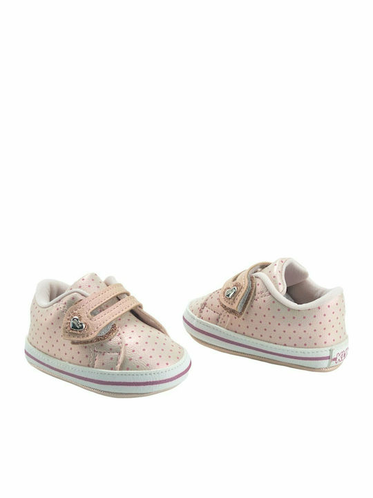 Adam's Shoes Βρεφικά Sneakers Αγκαλιάς Ροζ