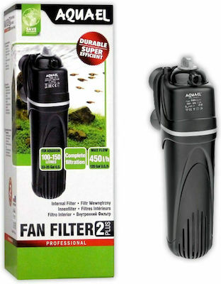 Aquael Fan 2 Plus Internal Filter for Aquariums up to 150lt with Performance 450lt/h