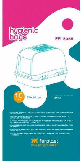 Ferplast Bags Cat Toilet 10pcs Cat Toilet Hygiene Bags 50x45cm 10pcs 85365724