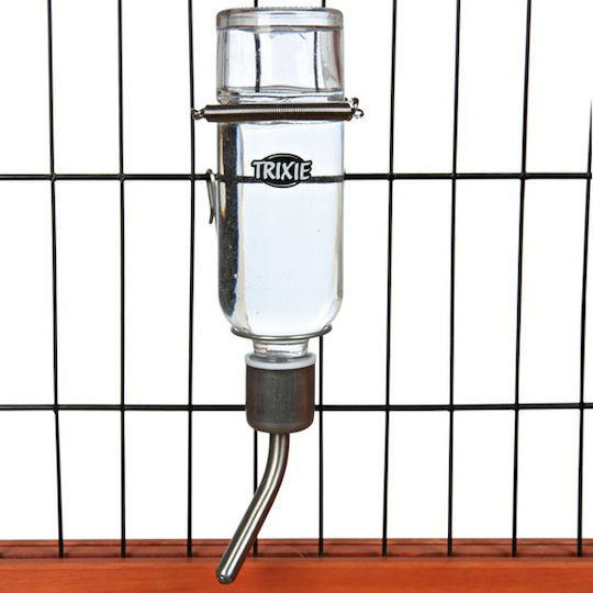 Trixie Glass Water Bottle Waterer for Guinea pig / Rabbit / Ferret / Squirrel / Chinchilla / Hamster 60442