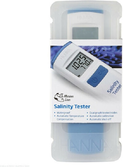 Hanna Τest Νερού Ενυδρείου Salinity Tester Αδιάβροχος Μετρητής