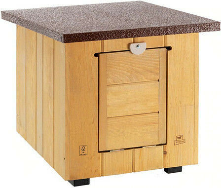 Ferplast Baita Dog House Wooden Outdoor Brown 71.5x57x52.5cm