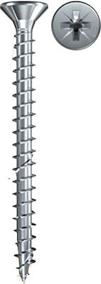 Lih Lin MDF-Schraube Kreuzschlitz Verzinkt mit Durchmesser M5 und Länge 120mm 200Stück