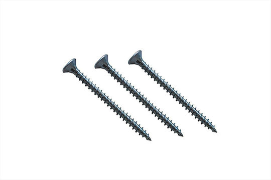 Lih Lin MDF Screw Phillips Galvanized with Diameter M4 and Length 18mm 100pcs