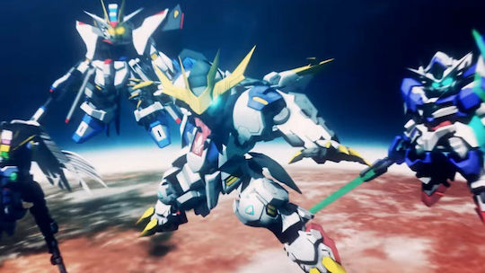 SD Gundam G Generation Cross Rays Platinum Edition Switch Game