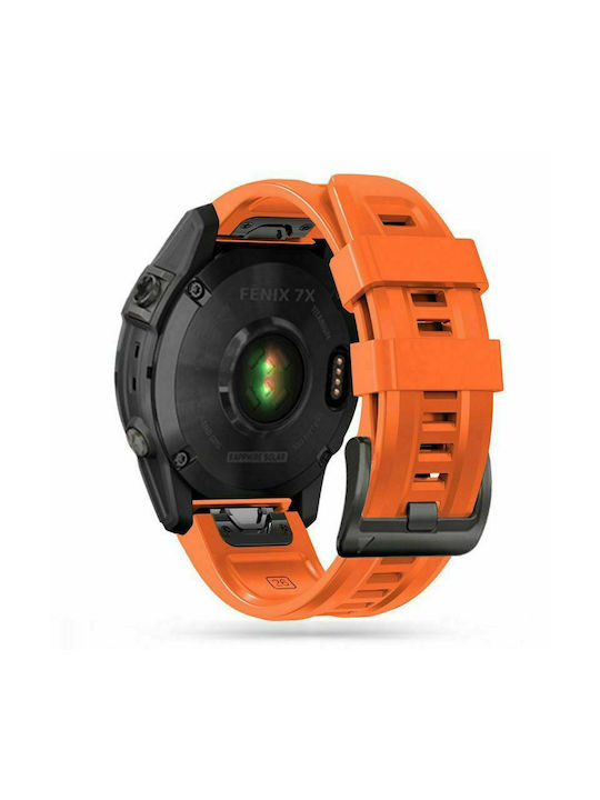 Tech-Protect Iconband Armband Silikon Orange (Fenix 6 / 6 Pro / 7) TPRGF5O