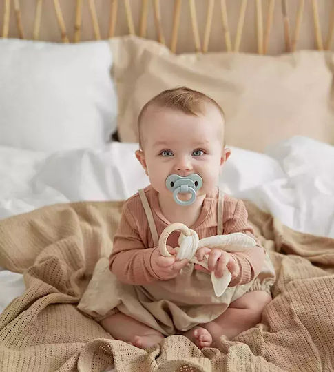Elodie Details Bamboo Orthodontic Pacifier Rubber Green for 0-6 months