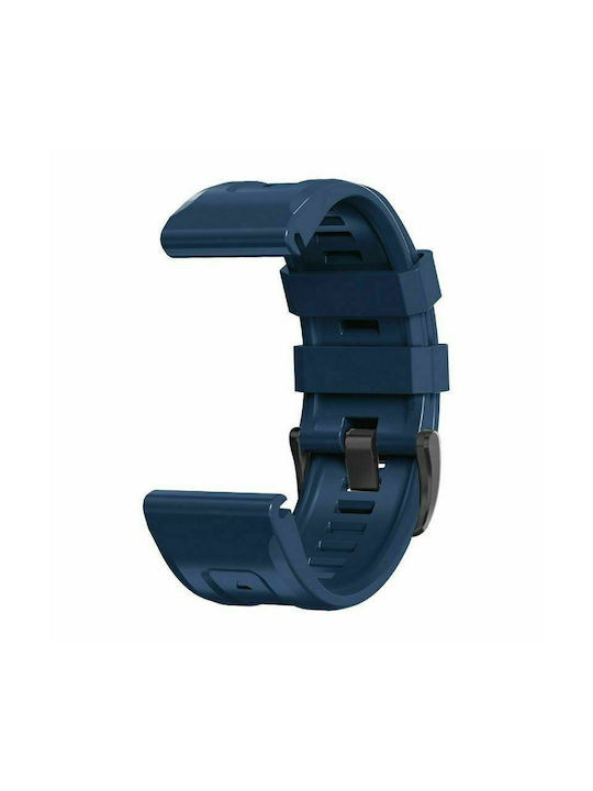 Tech-Protect Iconband Strap Silicone Navy Blue (Fenix 3 / 5X / 5X Plus / 6X / 6X Pro / 7X / 7X Pro / 8 (51mm))