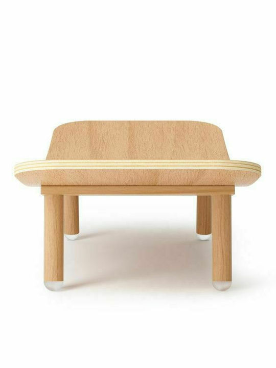 Umbra Vinola Tischplatte Flaschenhalter Hölzernes für 3 Flaschen Beige 50x20x13εκ.