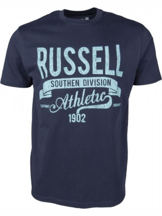 Crew Neck Tee Blau