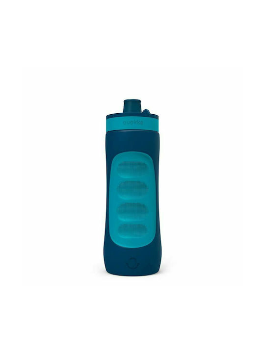 Quokka Αθλητικό Πλαστικό Παγούρι 680ml Μπλε