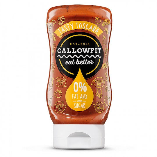 Callowfit Syrup Eat Better with Salted Caramel Flavour Sugar Free 300ml