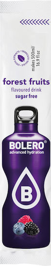 Bolero Juice Powder Φρούτα του Δάσους Sugar Free 3gr 12pcs