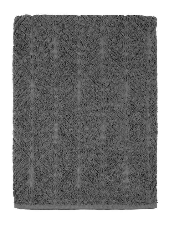 Madi Bath Towel Herb 80x150cm Anthracite 500gr/m²