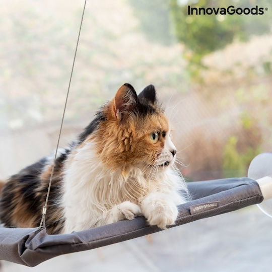InnovaGoods Catlax Αιώρα Γάτας Γκρι 56x38x2.5cm