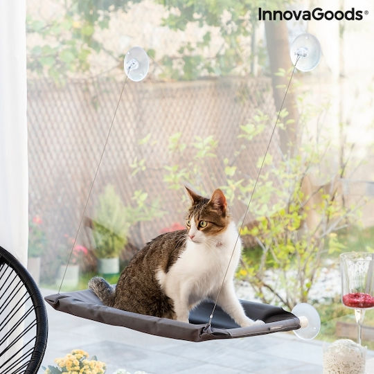 InnovaGoods Catlax Αιώρα Γάτας Γκρι 56x38x2.5cm
