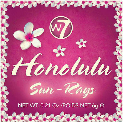 W7 Cosmetics Honolulu Bronzer Powder Sun Rays 6gr