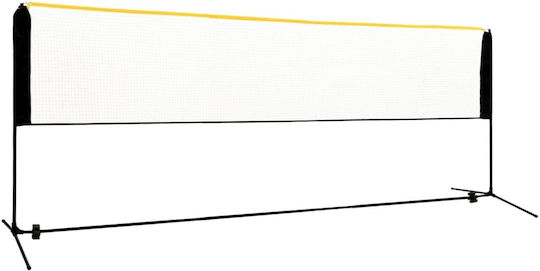 vidaXL Φιλέ Badminton Ρυθμιζόμενο 400x103cm