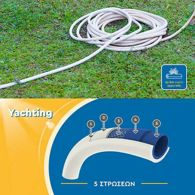 Hozelock Hose Watering Tricoflex Yachting 5/8" 25m