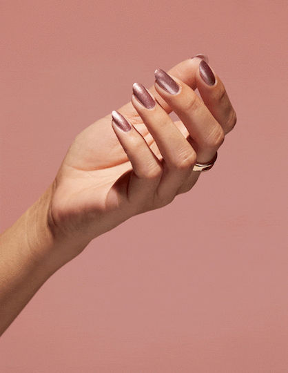 OPI Nature Strong Glossy Long Lasting Nail Polish NAT015 Intentions Are Rose Gold 15ml