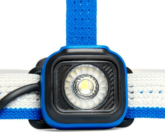 Black Diamond Rechargeable Headlamp LED IPX4 with Maximum Brightness 500lm Sprinter 500 Blue