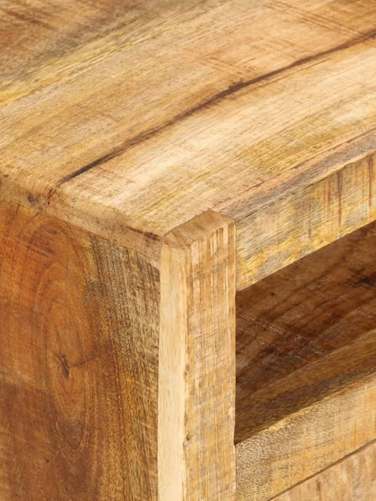 TV Stand from Solid Wood Mango L110xW30xH40cm