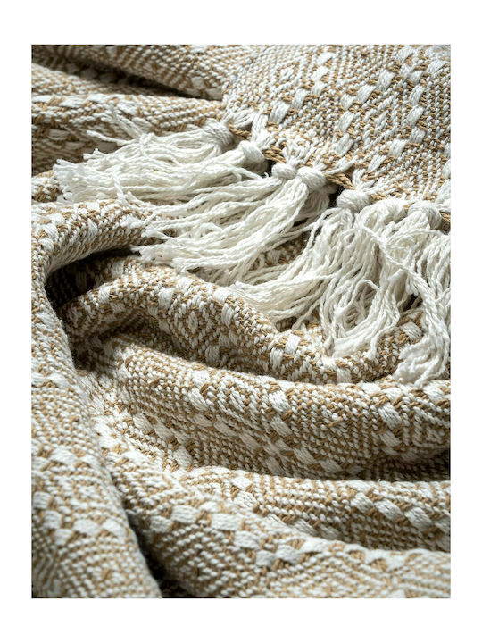 Madi Faith Ριχτάρι Διθέσιου Καναπέ 180x250εκ. Beige FAITH BEIGE-2TH