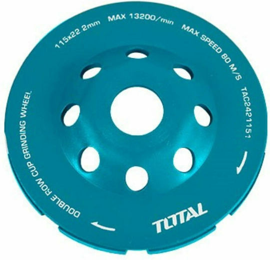 Total Grinding Disc Construction Materials 115mm Set 1pcs
