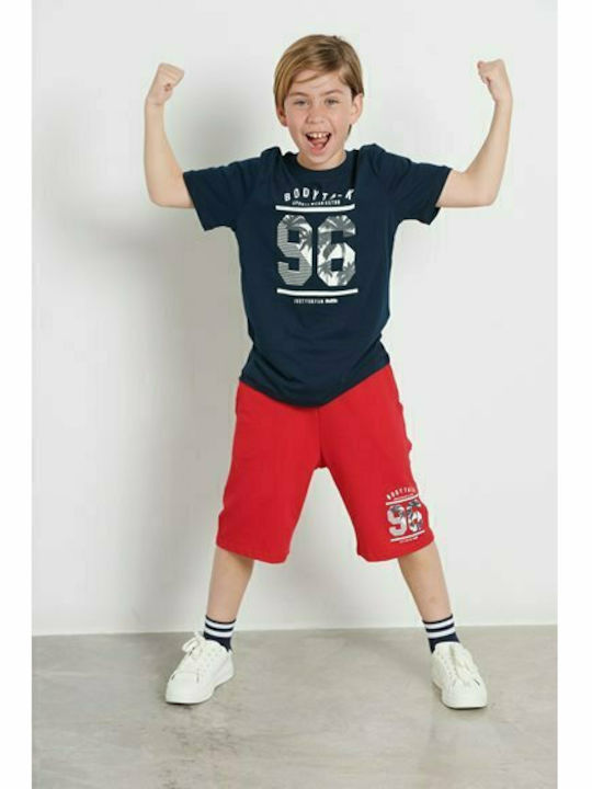 Kids' Set with Shorts Summer 2pcs Navy Blue