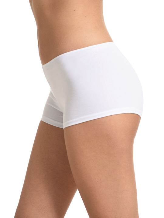 Women's Boxer White
